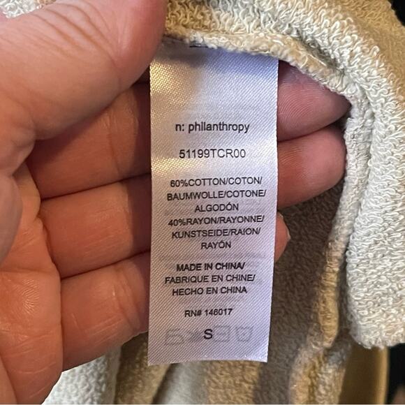 NEW n:PHILANTHROPY Coco Short Distressed Vintage Bone Women's Size Small NWT - Picture 6 of 8